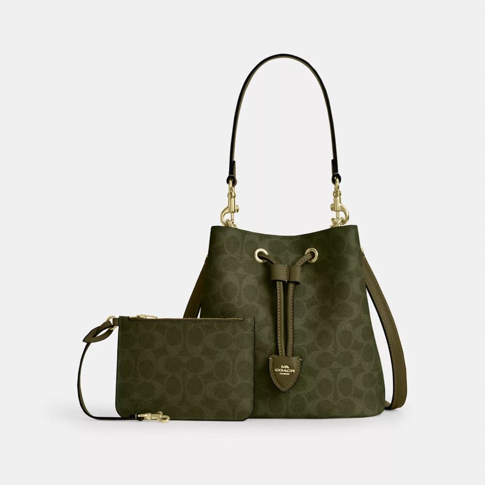 Rowan-bucket-taske i Signature Canvas