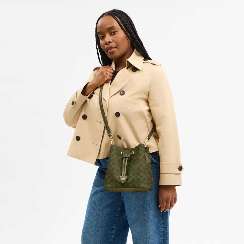 Rowan-bucket-taske i Signature Canvas