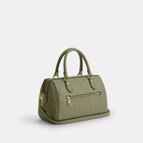 Rowan-satchel i signaturlæder