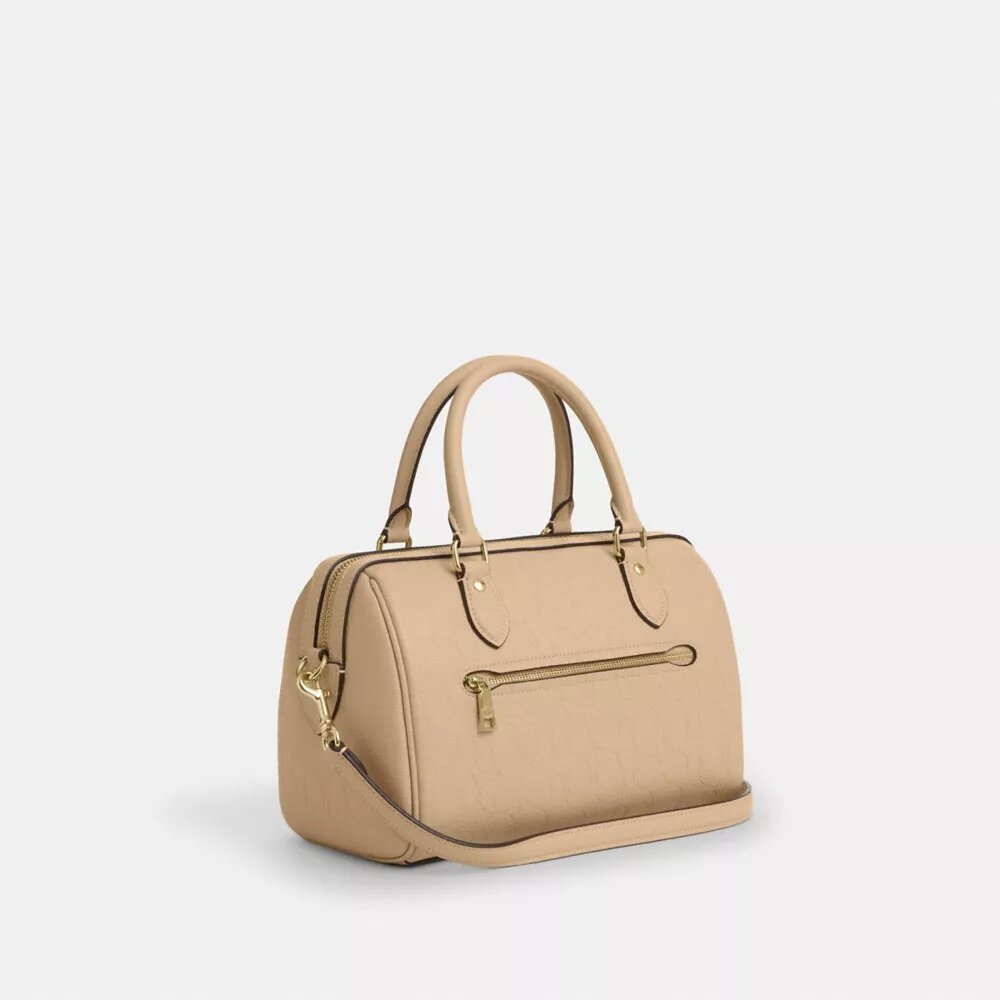 Rowan-satchel i signaturlæder