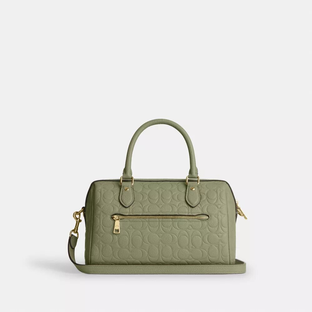 Rowan-satchel i signaturlæder