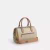Rowan Satchel-taske i Rainbow Signature Canvas