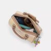 Rowan Satchel-taske i Rainbow Signature Canvas
