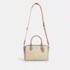 Rowan Satchel-taske i Rainbow Signature Canvas