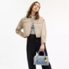 Rowan-satcheltaske i Loved Denim med vedhæng