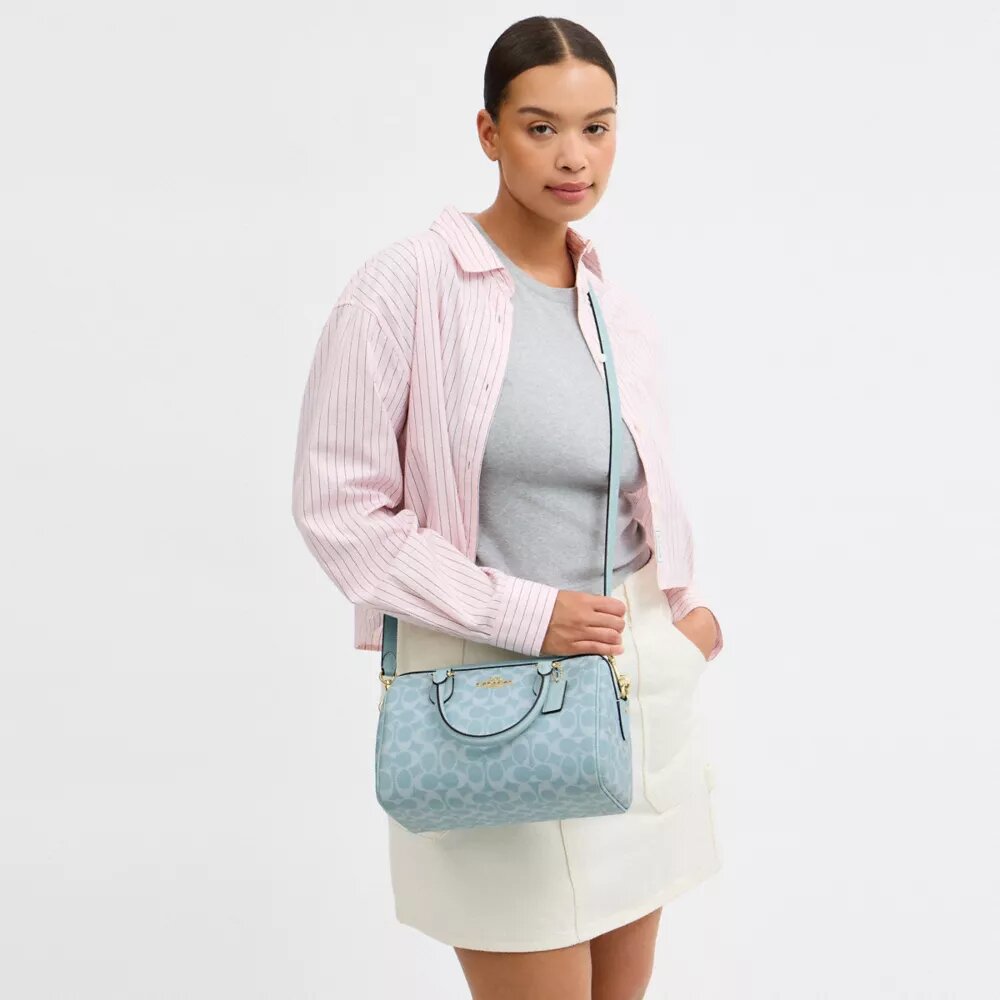 Rowan-satcheltaske i Signature Canvas