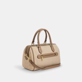 Rowan-skuldertaske i colorblock