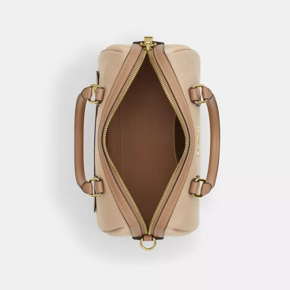 Rowan-skuldertaske i colorblock