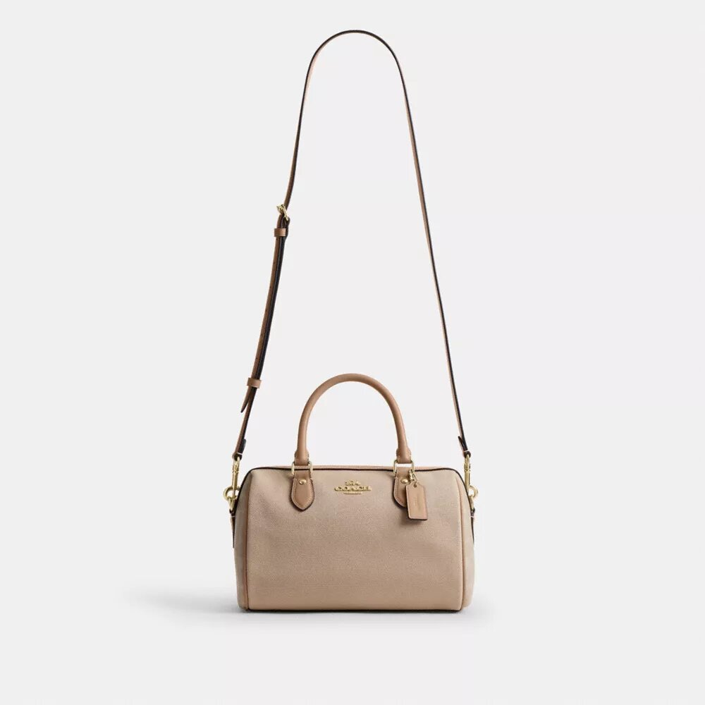 Rowan-skuldertaske i colorblock