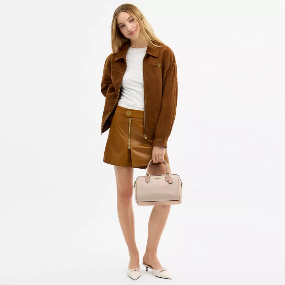 Rowan-skuldertaske i colorblock