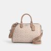 Rowan stor skoletaske i Signature Canvas