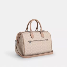 Rowan stor skoletaske i Signature Canvas