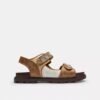 Sandaler med dobbelt rem i signaturdesign