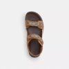 Sandaler med dobbelt rem i signaturdesign