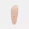 Sandaler med to remme og spænde i vores karakteristiske jacquard