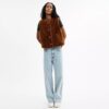 Shearling-Veste