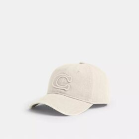 Signature-baseballkasket med patch