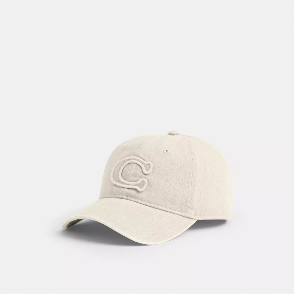 Signature-baseballkasket med patch