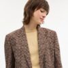 Signature C-ternet blazer med enkelt række knapper