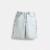 Signature denim shorts