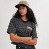 Signature Jacquard-hat med flad skygge