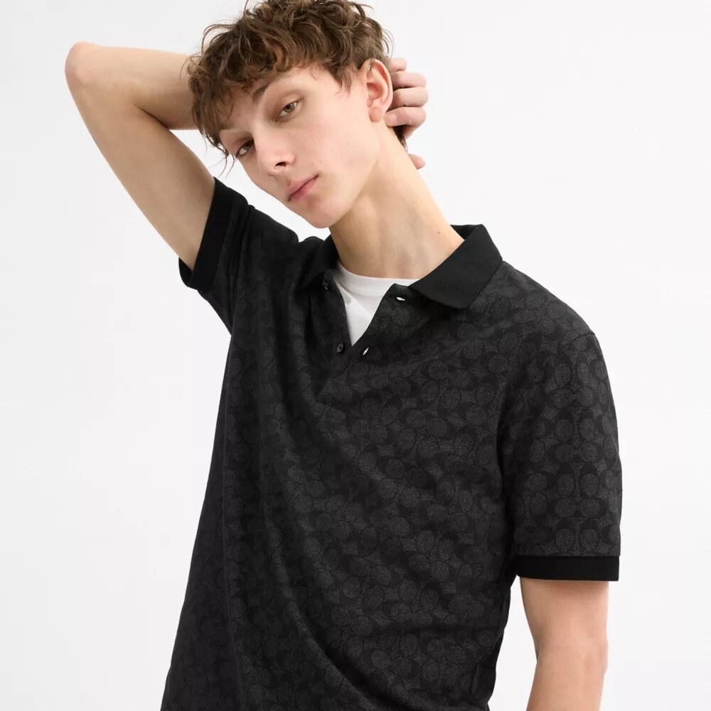 Signature-poloshirts i økologisk bomuld