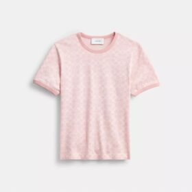 Signature Ringer T-shirt i økologisk bomuld