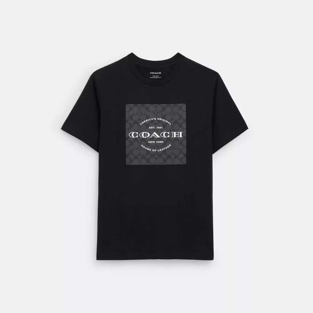 Signature Square T-shirt i økologisk bomuld
