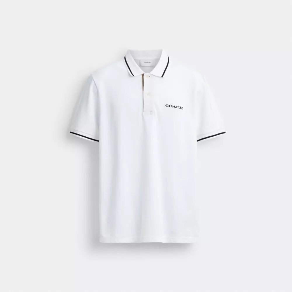 Signature Trim Poloshirt i økologisk bomuld