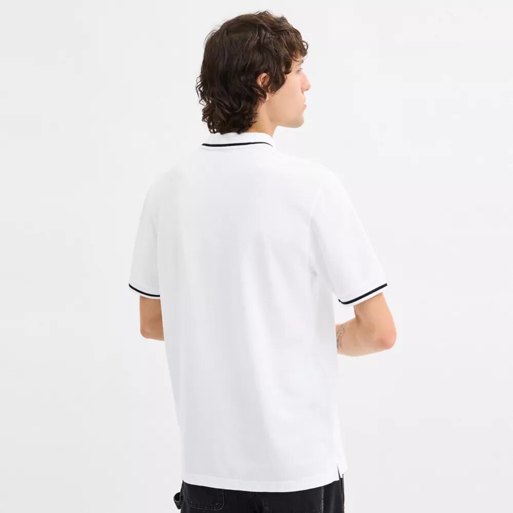 Signature Trim Poloshirt i økologisk bomuld