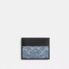 Slank ID-kortholder i "Loved" Signature-denim