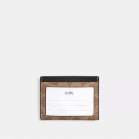 Slank ID-kortholder i Signature Canvas