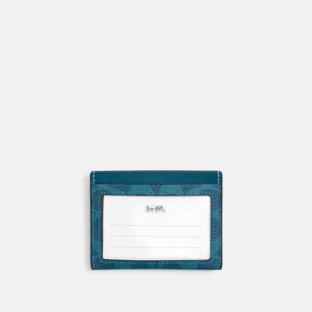 Slank ID-kortholder i Signature Canvas