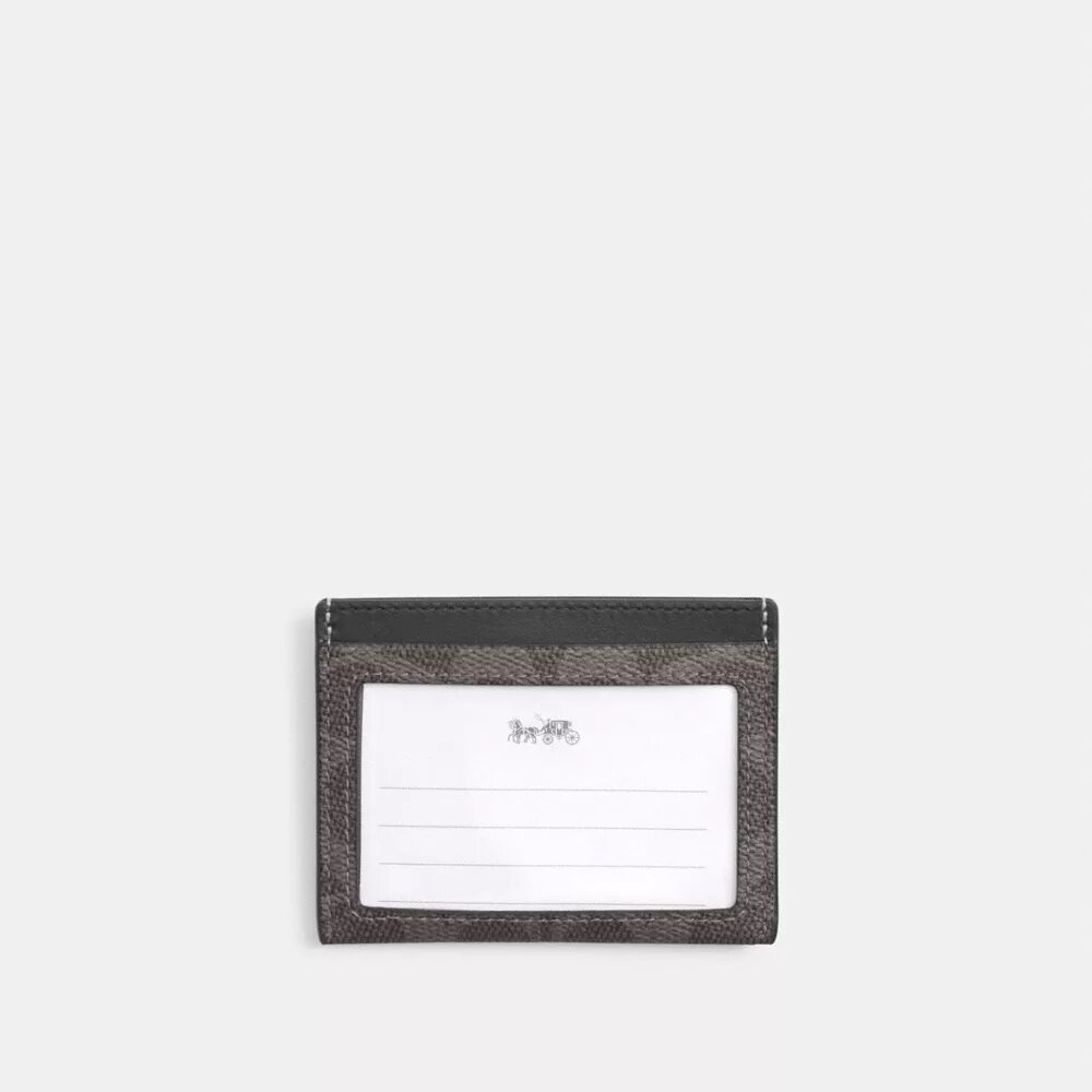 Slank ID-kortholder i Signature Canvas