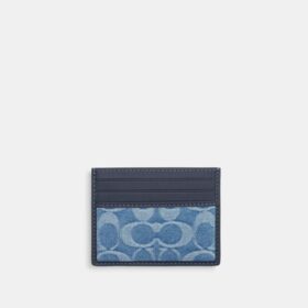 Slank ID-kortholder i Signature Denim