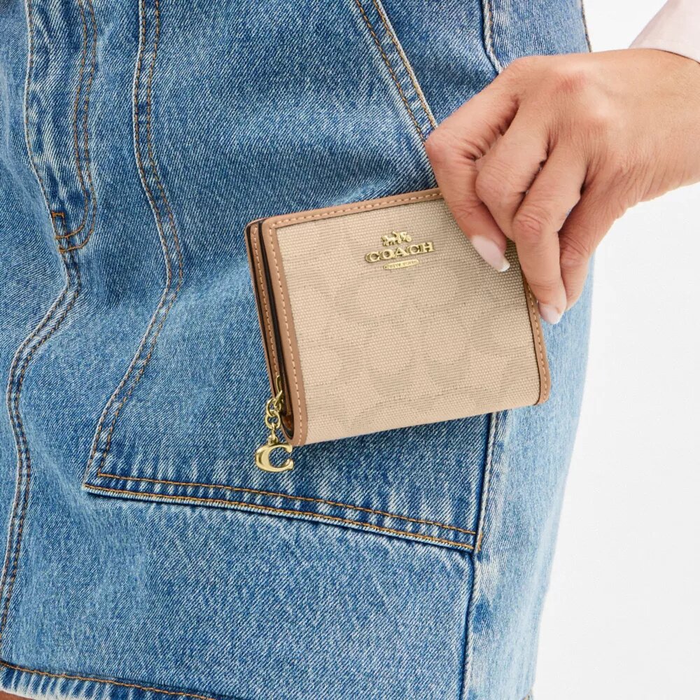 Snap-punge med Signature Canvas
