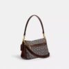 Soft Tabby-skuldertaske i signatur-jacquard