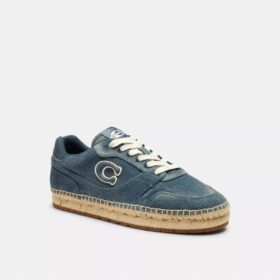 Soho Espadrille-sneaker i 'Loved Denim'