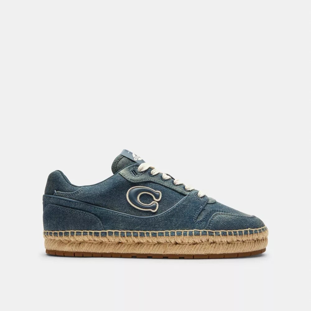Soho Espadrille-sneaker i 'Loved Denim'