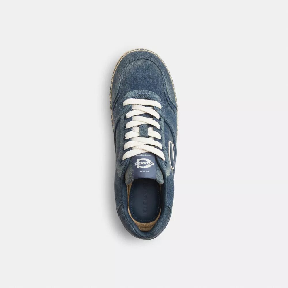 Soho Espadrille-sneaker i 'Loved Denim'