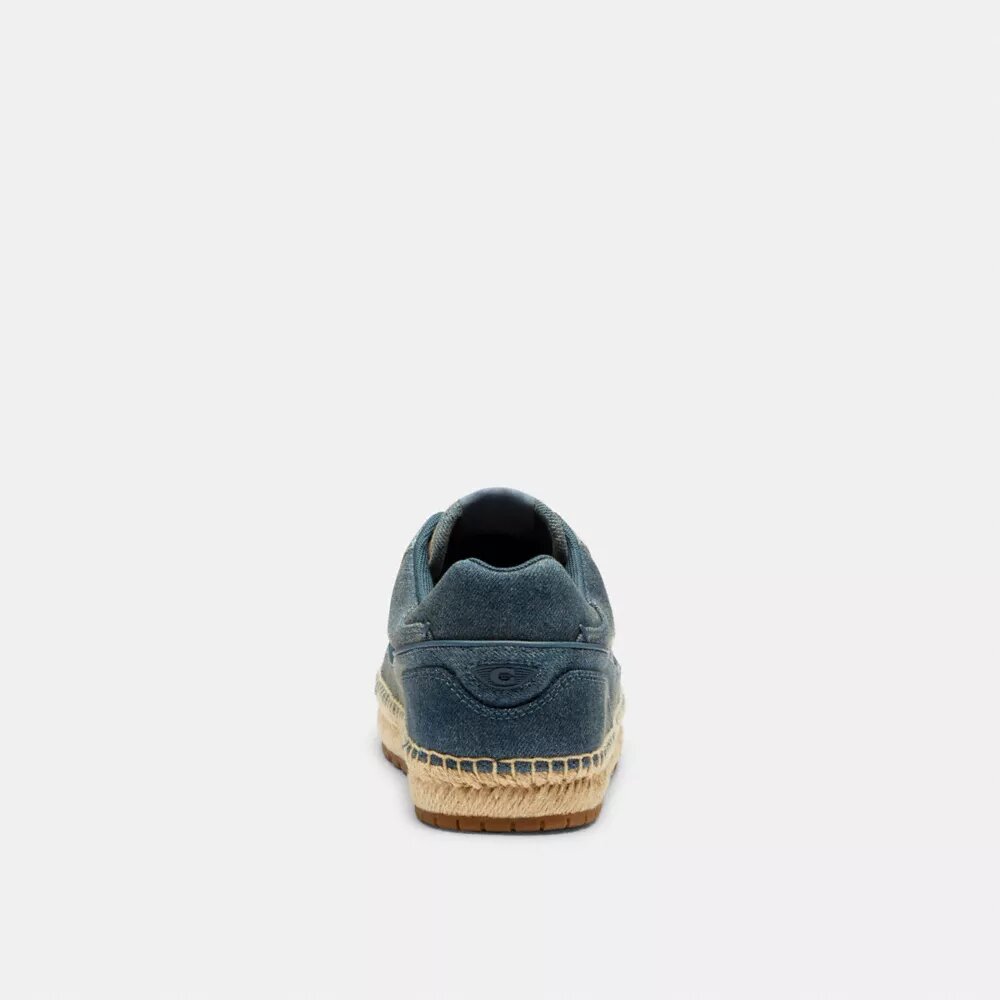 Soho Espadrille-sneaker i 'Loved Denim'