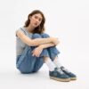 Soho Espadrille-sneaker i 'Loved Denim'