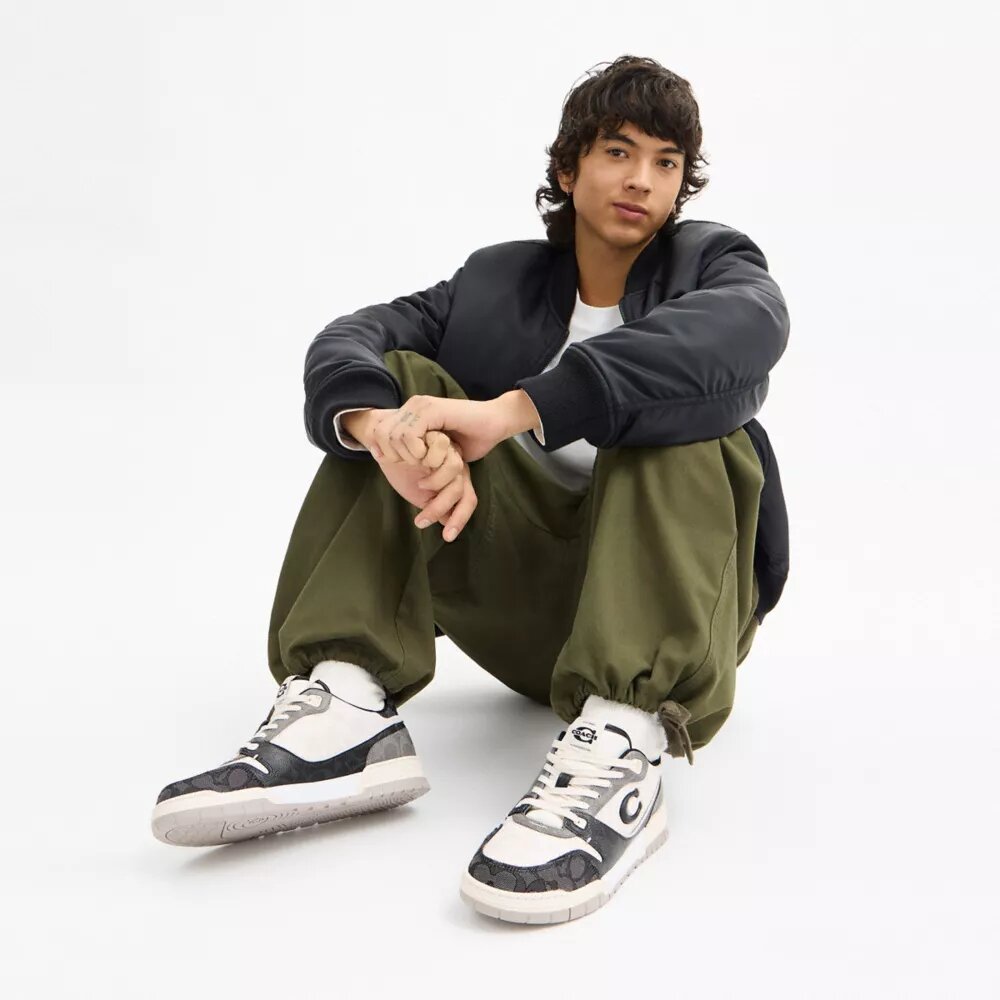Soho-sneakers i blandet signaturdesign