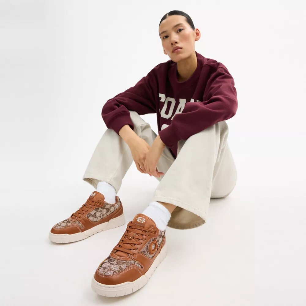 Soho-sneakers i Crystal Signature Jacquard