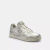 Soho-sneakers i patineret metallisk læder