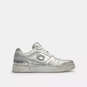 Soho-sneakers i patineret metallisk læder