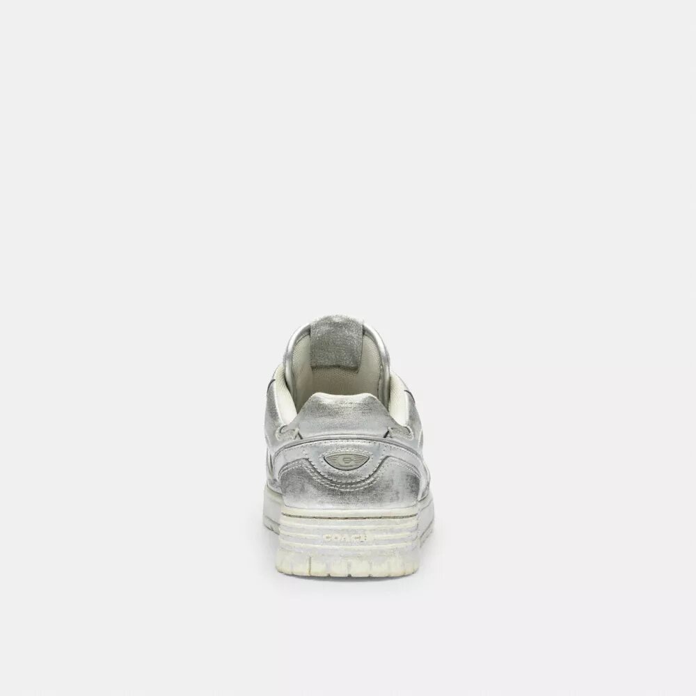 Soho-sneakers i patineret metallisk læder