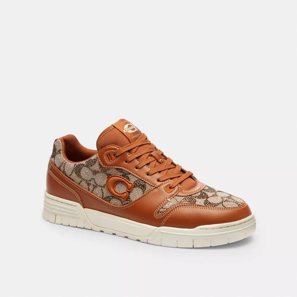 Soho-sneakers med krystal-signaturjacquard
