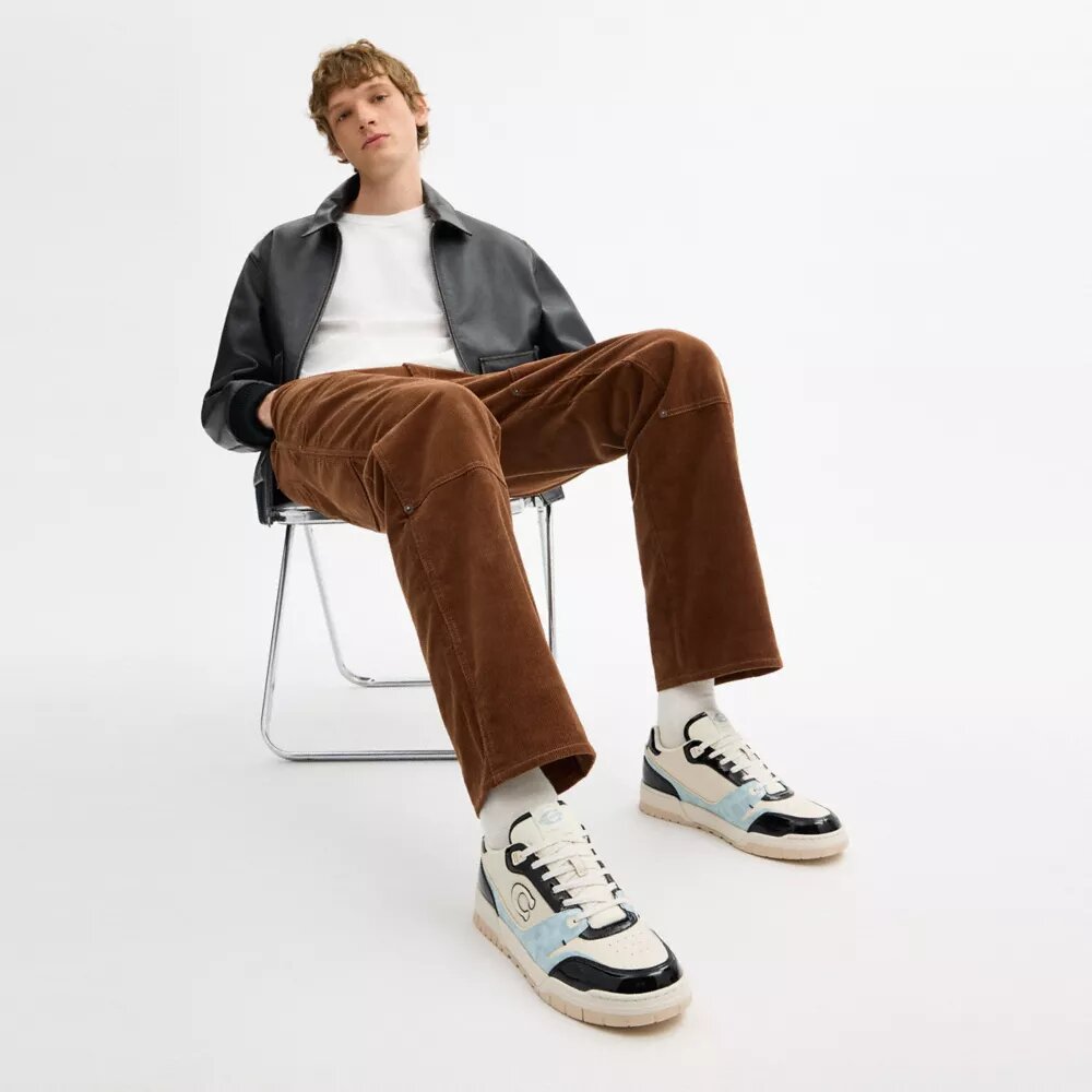 Soho-sneakers med signaturlak