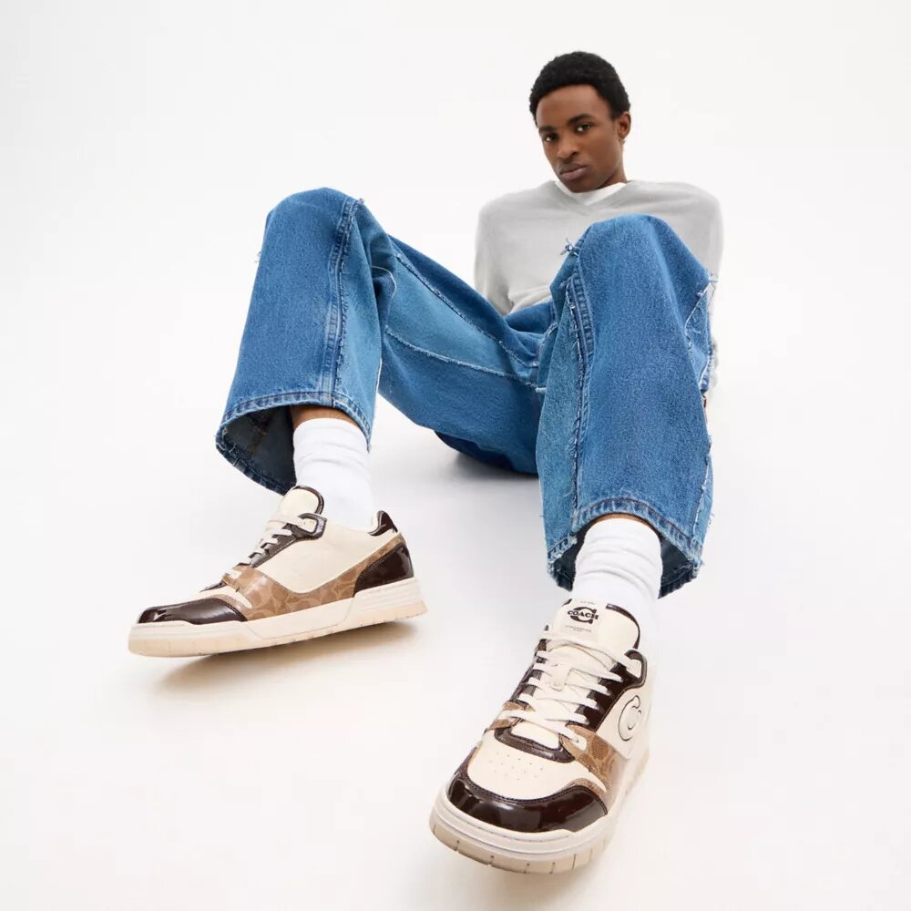 Soho-sneakers med signaturlak